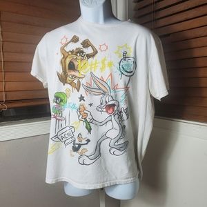 Warner Bros Looney Tunes T Shirt Size L